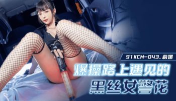CN-0493 91KCM043 Black Silk Policewoman Met on the Road